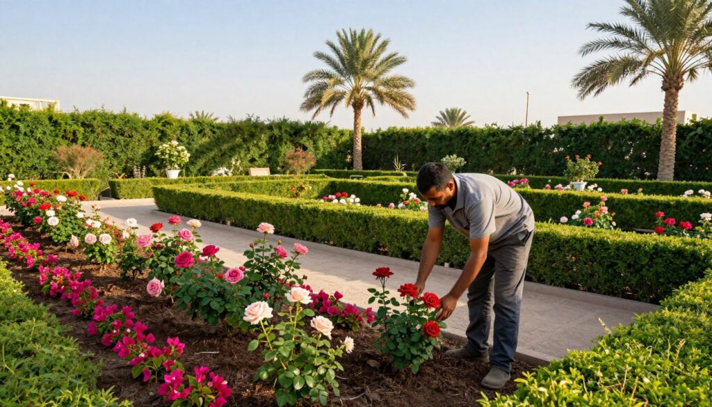 صيانة الحدائق الدورية